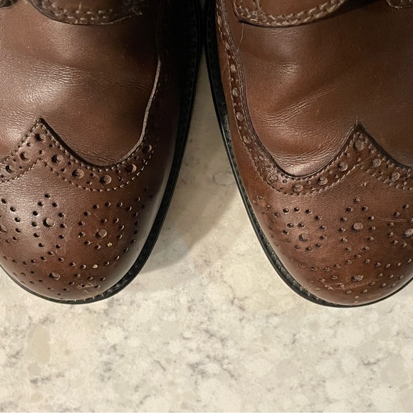 $795 Tod’s Brogues in med brown, size 11 all calf leather will age beautifully! - Picture 14 of 15